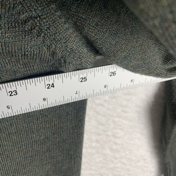 Conte‎ Di Milano Sweater Mens XL Merino Wool Mock Neck Long Sleeve Pullover 7294 - Picture 4 of 6